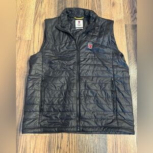 Men's Fjallraven Black Quilted Vest